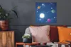 MuchoWow® Poster Eine Illustration des mit Planeten Produktbild-Vorschau 2