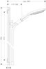 Hansgrohe Brausenset Raindance Select 150 Raindance Unica S Produktbild-Vorschau 4