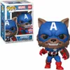 Funko Captain America Capwolf Pop Blau Blau Jeden rozmiar Podgląd zdjęcia produktu 2