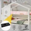 Flieks Kinderbett Hausbett mit Ausziehbett 90x190cm, Produktbild-Vorschau 7