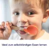 Kleiner Fuchs Bambus-Teller für Kinder inkl. Löffel - mit Produktbild-Vorschau 3