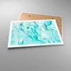 Gerahmtes Poster - Weißer Rahmen - Blume Abstraktion - Produktbild-Vorschau 3