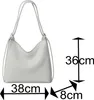 Damen Shopper Tasche groß Hobo Bag – vegane Leder Produktbild-Vorschau 6