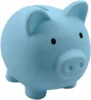 Sparschwein Kunststoff 14cm - Spardose Schwein Öffnbar für Produktbild-Vorschau 4