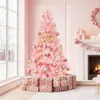Künstlicher Weihnachtsbaum Rosa, 120cm ca. 200 Spitzen, Produktbild-Vorschau 6