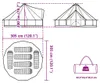 vidaXL Tipi-Familienzelt 6 Personen Grün Wasserdicht Produktbild-Vorschau 7
