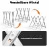 XPOtool cavalletto zincato pieghevole, 81x82x80 cm, con 4 Anteprima dell’immagine prodotto 14