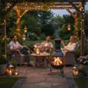 Relaxdays Aztekenofen, Schürhaken, Holzrost, Produktbild-Vorschau 2