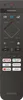 A close-up, top-down view of a Philips TV remote control. Produktbild-Vorschau