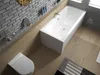 Wanna Akrylowa Zestaw 4w1 Prostokątna 180x80 Biała + Podgląd zdjęcia produktu 3