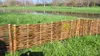 Weidenzaun 100x30cm Satz von 5 Stück. Weidenpalisade für Produktbild-Vorschau 8