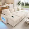 Merax Narożnik rozkładany z funkcją spania, sofa w Podgląd zdjęcia produktu 2