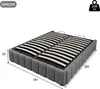 A diagram of a bed frame with dimensions indicated. Produktbild-Vorschau