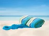 Amaca da giardino 200x80 cm VG283_NC, verde-blu Anteprima dell’immagine prodotto 15