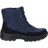 A side view of a blue and black winter boot. Produktbild-Vorschau