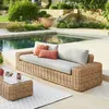 Gartensofa "savinia tahini" 3-sitzer aus epoxybehandeltem Produktbild-Vorschau 5