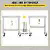 Edelstahl Catering Arbeitstisch 30''x12''x34'' - Robust bis Produktbild-Vorschau 6