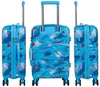 Hartschalen Trolley Koffer Handgepäck - Cespara Hellblau Produktbild-Vorschau 3