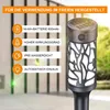 Gartenleuchten, LED Solar Fackel Gartenfackeln mit Produktbild-Vorschau 4