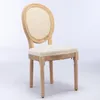 Set di 2 sedie da pranzo, stile francese, struttura in Anteprima dell’immagine prodotto 3