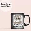 Trendation - Eulen Fans Farbwechsel Zauber-Tasse Geschenk Produktbild-Vorschau 3