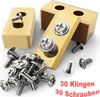 30 Stück Titan Ersatz-Messer Klingen Set für Worx Landroid Produktbild-Vorschau 1