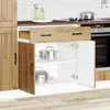 vidaXL Szafka kuchenna Lucca Artisan z drewna dębowego Podgląd zdjęcia produktu 2