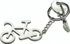 Silberner Schlüsselanhänger Fahrrad mit Flaschenöffner für Produktbild-Vorschau 2