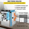 A diagram illustrating the thermal insulation features of an ice cream maker. Voir les images du produit