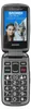A flip phone with a screen displaying a young woman and a dog. Anteprima dell’immagine prodotto