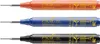 Three Pica-Ink markers in different colors (orange, blue, and black) are displayed side-by-side against a white background. Produktbild-Vorschau