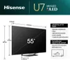 Hisense 55U7NQ 4K UHD Mini LED Produktbild-Vorschau 19