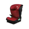 A red and black child car seat with green accents, shown from a front-side angle against a white background. Produktbild-Vorschau