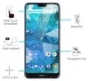 A smartphone with protective screen features highlighted by text and icons. Produktbild-Vorschau