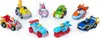 A collection of toy vehicles arranged on a white background. Anteprima dell’immagine prodotto