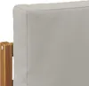 vidaXL Outdoor-Sofagarnitur mit Kissen 6 pcs Natürlich und Produktbild-Vorschau 6