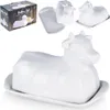 Porzellan Butterdose im Kuhdesign Produktbild-Vorschau 16