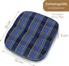 Herlag Hockerauflage Tilly 55x50x7cm Blau Kariert Produktbild-Vorschau 3