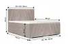 Boxspringbett SOFIA Bett mit Matratze Stauraum gepolstertes Produktbild-Vorschau 3