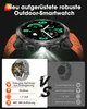 2025 Smartwatch Herren Militär mit Telefonfunktion,AMOLED Produktbild-Vorschau 2