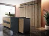 MEBANO. Akustikpaneele Holz 240 x 53 cm, Farbe: Arctis Grau Produktbild-Vorschau 4