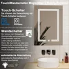 LED Spiegelschrank 60x70 cm, beschlagfrei, mit 3 dimmbaren Produktbild-Vorschau 4