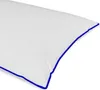 Mikrofaser Kopfkissen Blau 40x80 Produktbild-Vorschau 1