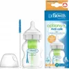A Dr. Brown's Options+ Anti-Colic bottle and its packaging are displayed. Produktbild-Vorschau