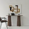 Skye Decor, Infini - Walnut, písací stôl, orech, 100 % Náhľad obrázku produktu 7