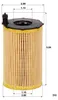 Olejový filter MANN-FILTER HU 8005 z Náhľad obrázku produktu 6