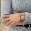 SERASAR | bracelet en argent sterling [Life] avec or rose Voir les images du produit 8