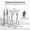 CASARIA® Stehtisch Klappbar 110cm Hoch Rund Ø 60cm Outdoor Produktbild-Vorschau 2
