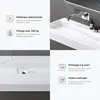 doporro Lavabo Suspendu avec Bonde Vasque à Poser Blanc Voir les images du produit 6