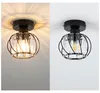 ZMH Kristal plafondlamp 25cm zwart metaal plafondlamp E27 Productafbeelding-voorbeeld 12